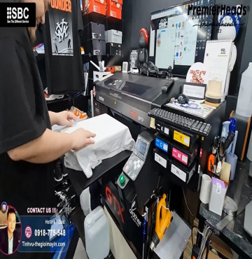 Máy in áo Brother GTXpro giúp kinh doanh của Cửa hàng thời trang tăng vọt